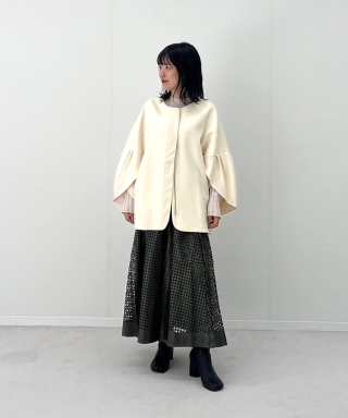 Tulip Sleeve Coat