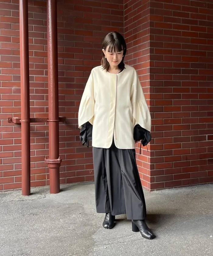 Tulip Sleeve Coat