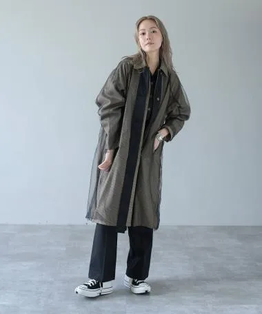 HERENCIA / Tulle Docking Coat