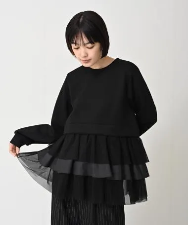 HERENCIA / 3-tiered frilled top