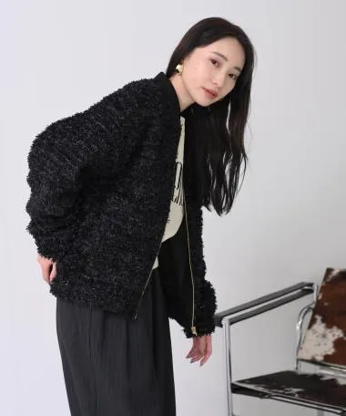 HERENCIA / Fancy Tweed Blouson